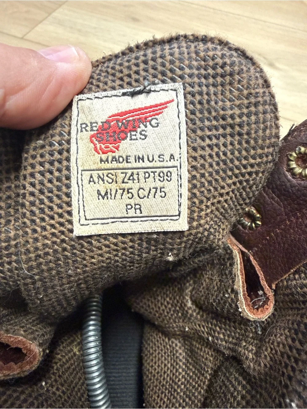 Red Wing SuperSole 2.0 8-inch heavy-duty work boots 2412 Gore-Tex Size 12EEE